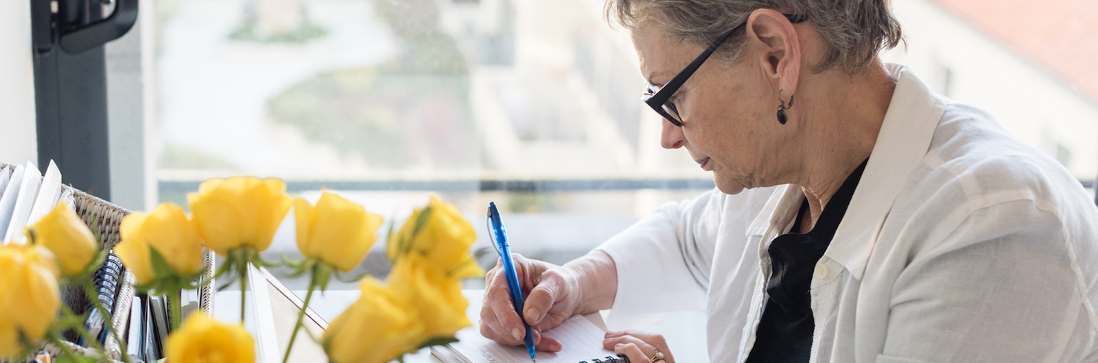woman learning