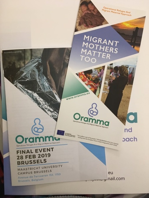 Oramma event leaflets 