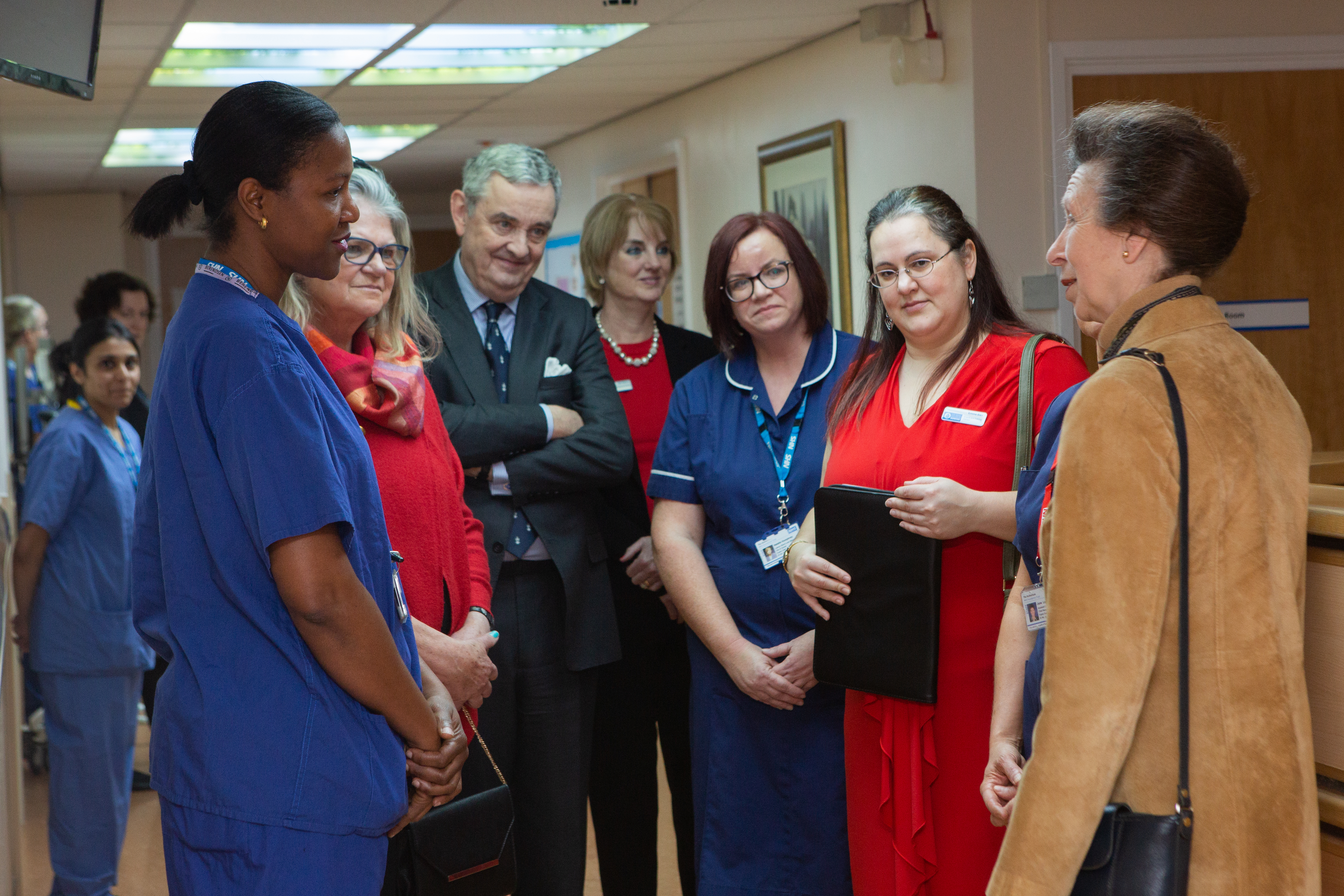Royal visit for Rotherham maternity Unit