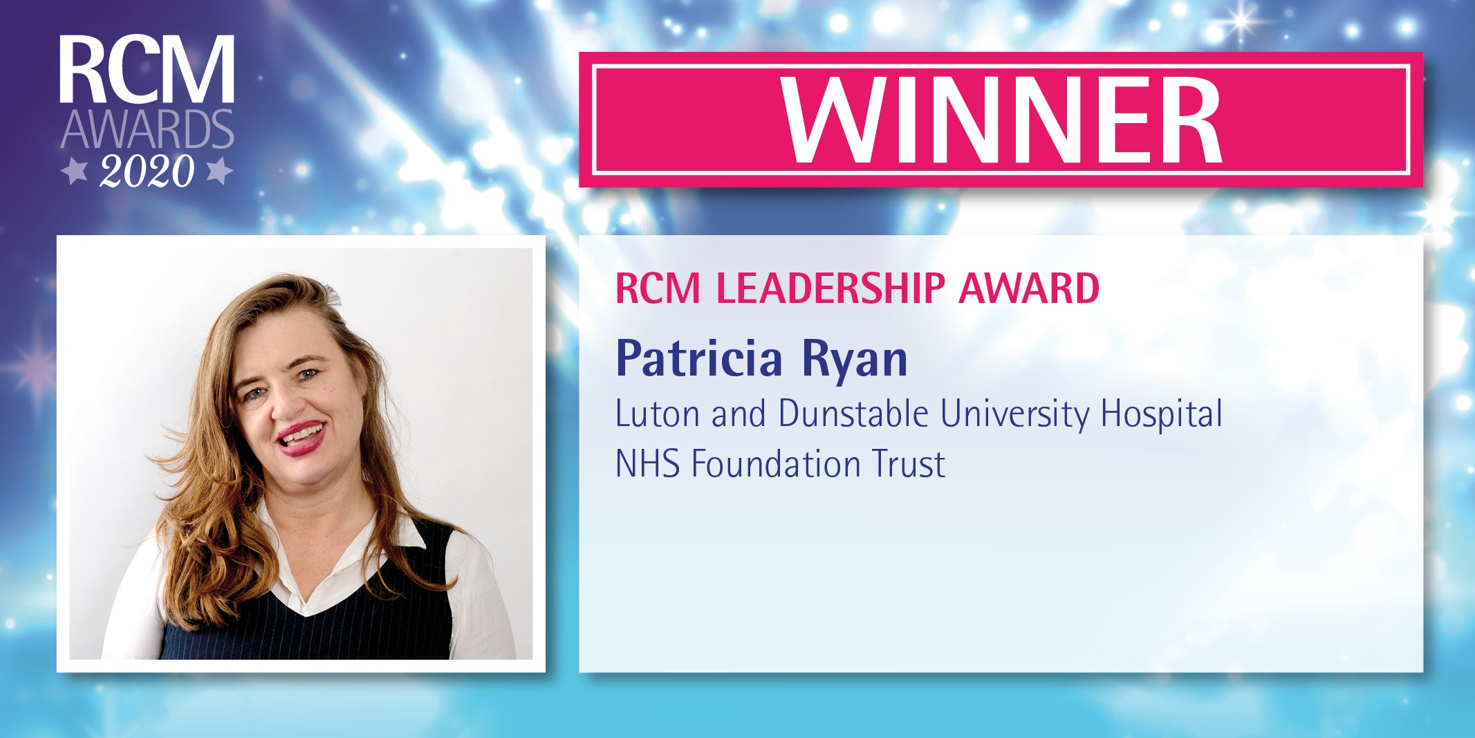 Midwife honoured with national Leadership Award from RCM