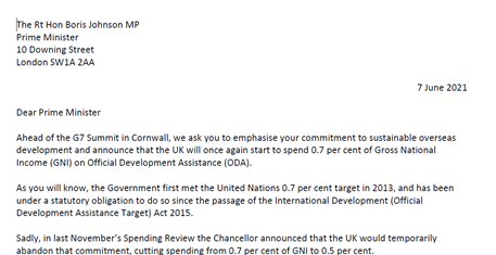 Royal Colleges, unions and academics urge PM to reverse aid spending cuts and invest in overseas healthcare