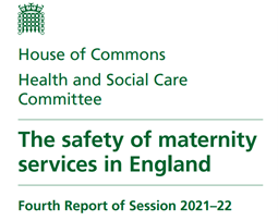 Maternity Royal Colleges welcome landmark report into maternity care